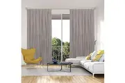 Piper Total Blockout Thermal Insulated Pleated Curtains Pair 213cm/221cm/250cm Drop