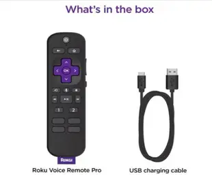 [2美國直購] Roku Voice Remote Pro RCS01R 遙控器 2021 適所有 Roku TV Express 4K