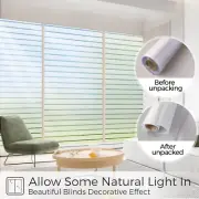 Window Privacy Film: Frosted Glass Window Film Decorative Window Clings Opaque