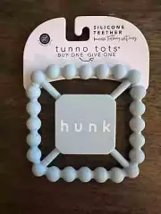 Tunno Tots Silicone Teether BPA PVC Free hunk