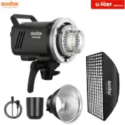 Godox MS300V 2.4G Compact Studio Flash + Bowens Reflector + 60*90cm Softbox
