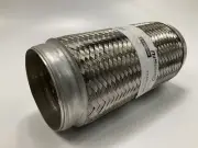 Nickson 4" X 10" Universal Stainless Steel Exhaust Flex Tube Connector HD Truck
