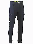 BISLEY FLX and MOVE Stretch Cuffed Pants (NAVY)