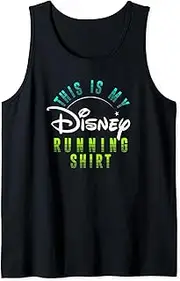[Disney] Athletic Running Logo Tank Top