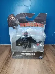 NEW How to train your Dragon Action Figure Dragon Spinmaster Toothless READ