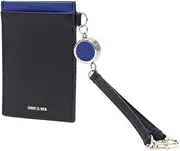 COMME ÇA MEN(コム サ メン) Komsamen 006826-10 Pas/ID Case, Call Black X Blue, Black x Blue
