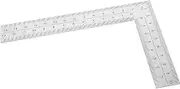 L-Shaped Framing Square 150x100mm Metric Metal Square Ruler for Woodworking Carpentry Engineering