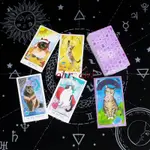 下殺☆THE CAT TAROT 78 CARDS 可愛貓咪塔羅牌英文占卜 送牌袋桌布 OHR.OHR