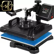 Heat Press Machine 12X15 Inch 5 in 1 Combo Digital Multifunctional Sublimation H