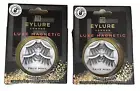 2 Pack Eylure Luxe Magnetic Mink Effect Lashes BAROQUE Accent Lashes EYELASHES