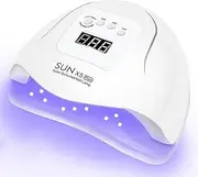 Labymos 72w Uv Led Nail Lamp 36 Led 4 Timer Nail Dryer with Motion Sensing Memory Function