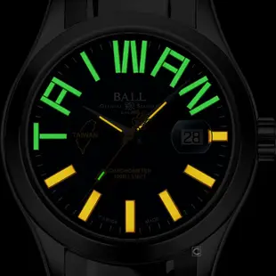 BALL 波爾錶 Watch 騰雲號130週年台灣限定機械錶(NM9028C-S34C-BK)