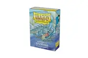 Dragon shield Sapphire Matte Japanese 60 Card Sleeves