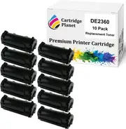 10 Pack Compatible Toner Cartridge for Dell B2360d B2360dn B3460dn B3465dnf (8,500 Pages)