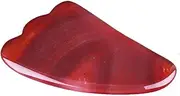 Red Jade Gua Sha Facial Massage Tool Hot Massage Stones Rock Spa Massagers Stones for Women&Men