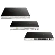 D-Link Gigabit Smart Managed PoE Switch - 24-PoE+ 4-SFP