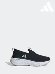 adidas Black/Teal Cloudfoam Go Lounger Shoes (Q45188) | $115