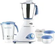 Preethi Blue Leaf Platinum Mixer Grinder, 110V for USA & Canada
