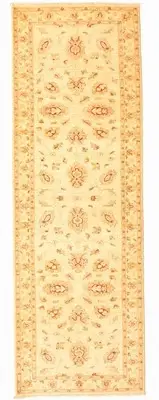 Vintage Hand-knotted Runner Rug 2'8" x 9'4" Traditional Wool Carpet