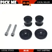 Black M6 Motorcycle Swingarm Sliders Spools Paddock Stand Bobbins Swing Arm