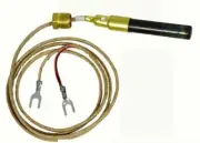 36" Fireplace Thermopile for SIT 820 valve NOVA Gas Logs 250 - 750 Millivolt