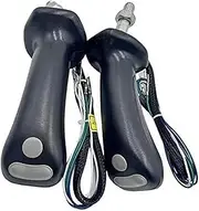 MEXWLOP 1Pair Joystick Handle 3 Buttons FIT REXROTH Excavator Excavator Handle