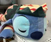 Disney Stitch Plush Stuffed Animal Christmas Elf Santa Helper