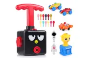 Balloon Power Launch Car, 19-in-1 Balloon Car Inertia Toy, Holiday Birthday Gift for Boys and Girls