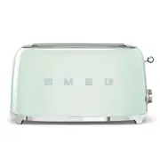 Smeg Retro Style 4 Slice Toaster Extra Wide - Pastel Green