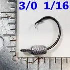 1/16 oz. WEIGHTED CIRCLE HOOK JIGS 3/0 Mustad Hook (25 or 50 pack)