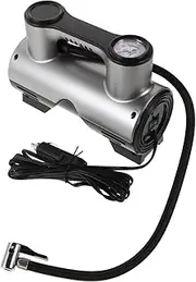 TOKIDNY Portable Tire Inflator Compressor with Gauge Rechargeable Compact Design for Car Tires Convenient for Travel Emergency Situations Accurate Pressure Display