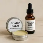 Beard Balm & Oil Combo | Scented Beard Balm with Matching Oil | Gift for Him