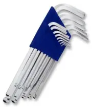 HEX KEY SET BALL ENDED 13 PIECE METRIC - D00596