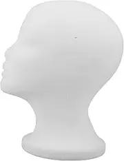 BATHVEVE Women Foam Mannequin Head for Wig Display Versatile DIY Head Model for Hats Masks Accessories Lightweight Foam Head for Easy Transport and User Friendly Design
