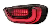 HIGHSIDER smart LED TailLight Black Honda Style, E-Approved (1pc)