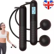 Cordless Jump Rope Ropeless Skipping Rope with Digital Counter Skipping Rope