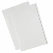 Avery Manilla Folder Matte White FoolsCap Pack of 10