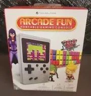 Merkury Innovations Fantastic Arcade Fun Portable Gaming Console 200 Games GREY