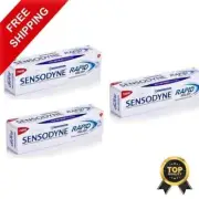 Sensodyne Rapid Relief Sensitivity Toothpaste For Sensitive Teeth- 80 Gram, 3Set