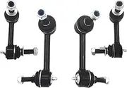 4pcs Front&Rear Stabilizer Sway Bar End Links Kit Compatible With INFINITI G35. Compatible With NISSAN 350Z 2003 2004 2005 2006 2007 2008 2009