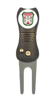 Caddyshack Bushwood CC Golf Ball Marker with Switchblade Divot Tool Gift