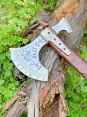 Custom Hand Forged God Of War Ragnarok Kratos Axe With Sheath