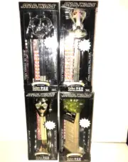 ULTRA RARE Pearlized Metallic GENERAL GRIEVOUS Giant Pez Dispenser COMPLETE SET