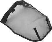 Horse Nose Net Plastic Breathable Nose Fine Mesh L Size Black Comfort Horse Nose Mask Home Farm