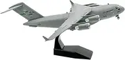 1:200 Transport Plane Model Miniature Toys Gift Ornament with Base Metal Aircraft Model for Home TV Cabinet Shelf