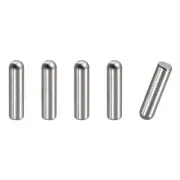 5x20mm Dowel Pins, 5pcs Round Head Flat Chamfered End Dowel Pin