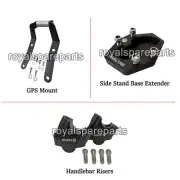 "GPS MOUNT, RISERS & SIDE STAND EXTENDER" fit for Royal Enfield Himalayan 450