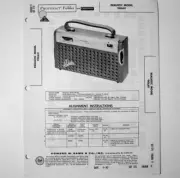 Realistic Model 90L611 Transistor Radio - SAMS Photofact ™ 1962 - New NOS