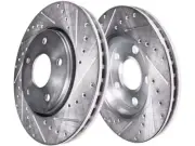 Front Brake Rotor Set For 2014-2016 Kia Cadenza 2015 BH885GQ (for: Kia)