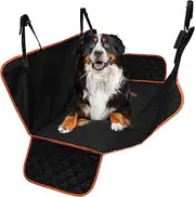 FUTUREORYY Dog Car Hammock Pet Seat Cover Easy Installation for Dogs and Pets Fit for Car Backseat